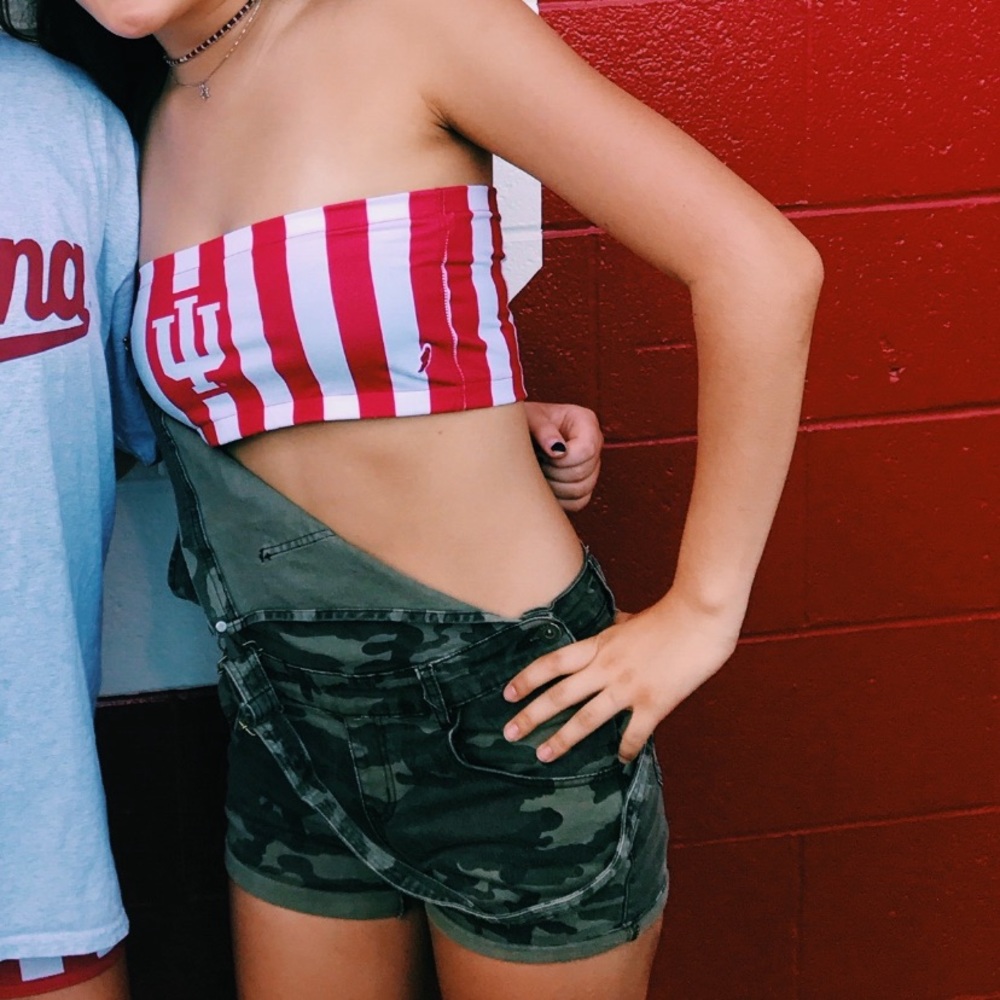 Camo overalls
